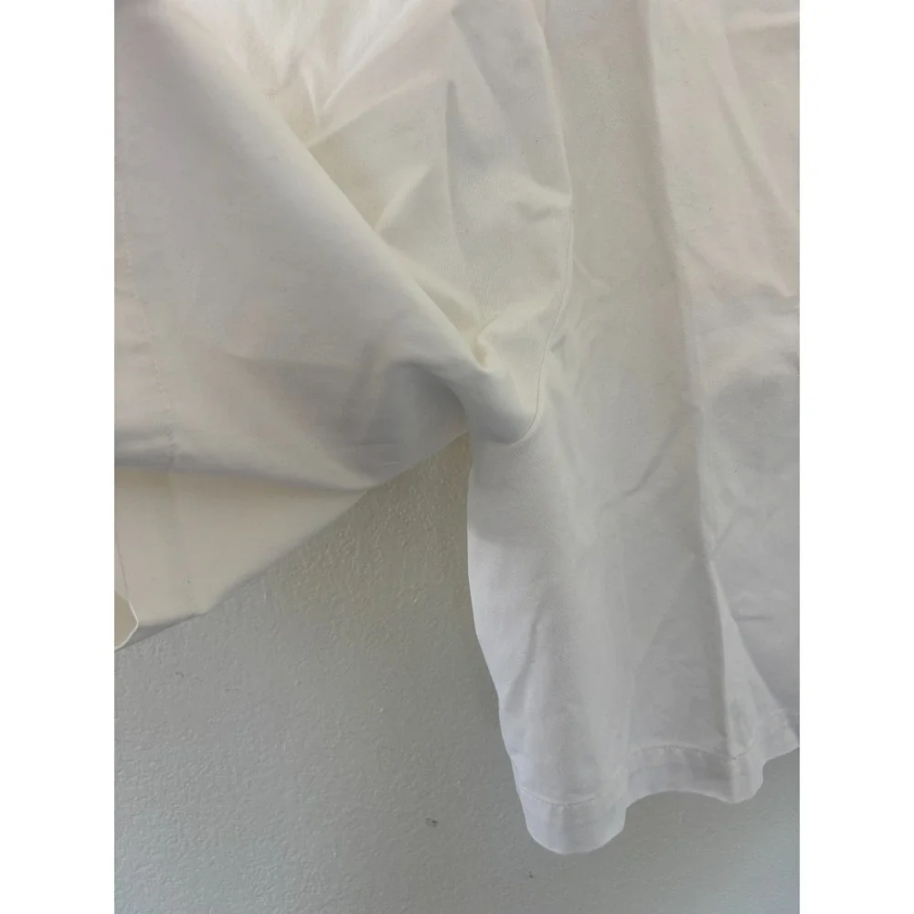Polo Ralph Lauren Big Tyler Short 46 White Pleat Preppy Ivy Dadcore Resort *READ